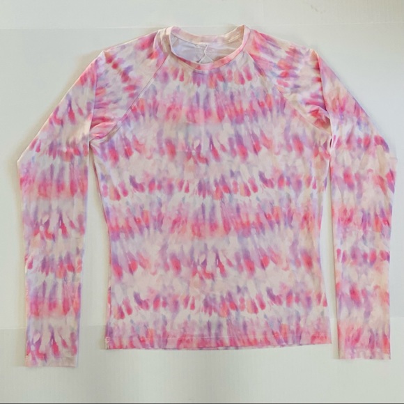 Billabong Pink Rashguard, Size Large - Picture 4 of 12